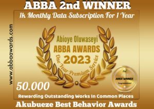 ABBA-23 Winner Third Runner-up 