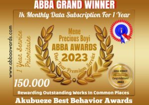 ABBA-23 Grand Winner - Mene Precious B