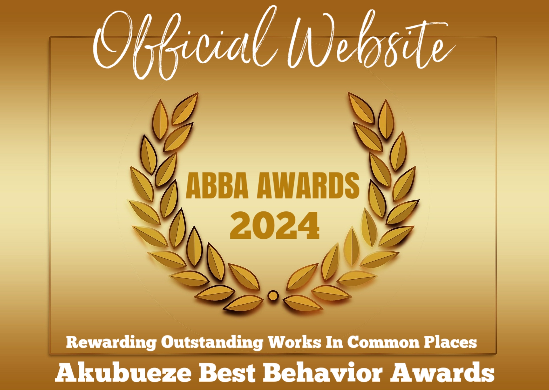 Akubueze Best Behavior Awards